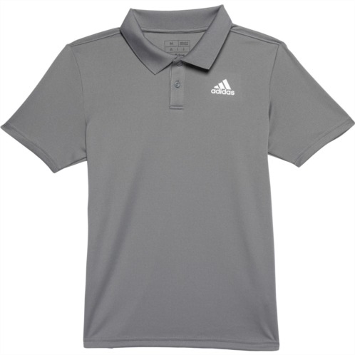 Adidas Big Boys Mesh Golf Polo Shirt - Short Sleeve