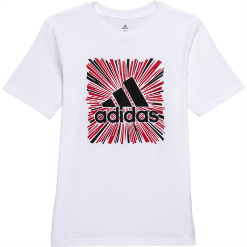 Adidas Big Boys Optimist Sport T-Shirt - Short Sleeve