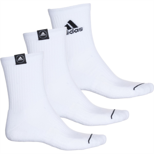 Adidas Cushion 2.0 Socks - 3-Pack, Quarter Crew (For Men and Women)