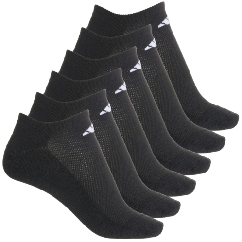 Adidas Cushioned Athletic No-Show Socks - 6-Pack, Below the Ankle (For Women)