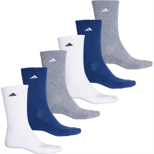 Adidas Cushioned Socks - 6-Pack, Crew (For Men)