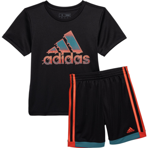 Adidas Little Boys Winner T-Shirt and Shorts Set - Short Sleeve