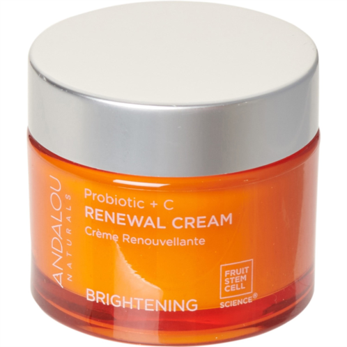 Andalou Naturals Brightening Probiotic + C Renewal Cream - 1.7 oz.