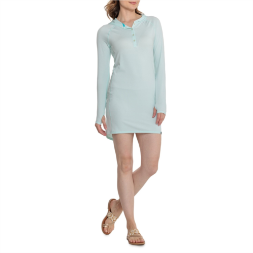 AVID Pacifico Hooded Cover-Up Dress - UPF 50+, Long Sleeve