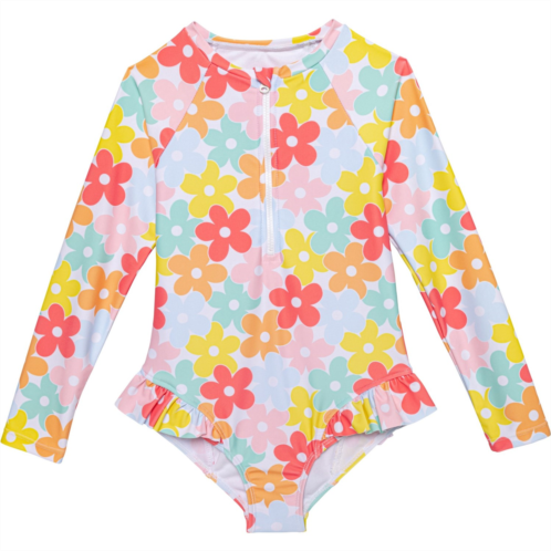 Banana Boat Little And Big Girls One-Piece Paddle Suit - UPF 50+, Long Sleeve
