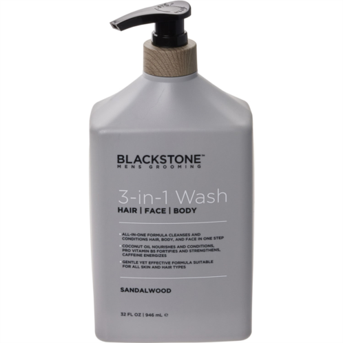 Blackstone Sandalwood 3-in-1 Shower Wash - 32 oz.