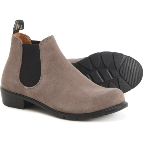 Blundstone 2173 Low Heel Short Chelsea Boots - Suede, Factory 2nds (For Women)