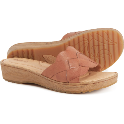 Born Aleah Slide Sandals - Leather (For Women)