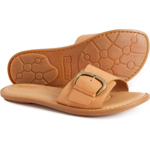 Born Miarra Buckle Slide Sandals - Leather (For Women)