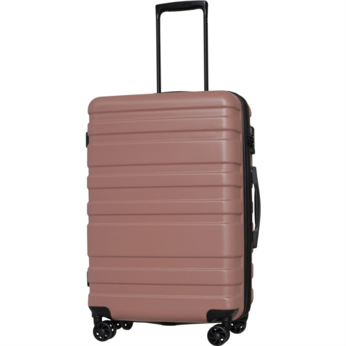 CalPak 24” Voyagr Spinner Suitcase - Hardside, Expandable, Pink Rouge