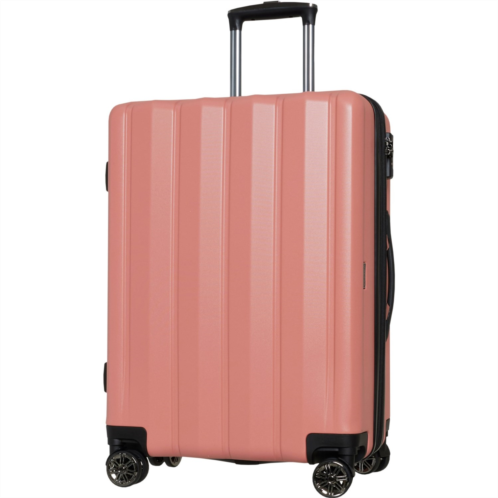 CalPak 24” Zyon Spinner Suitcase - Hardside, Expandable, Salmon