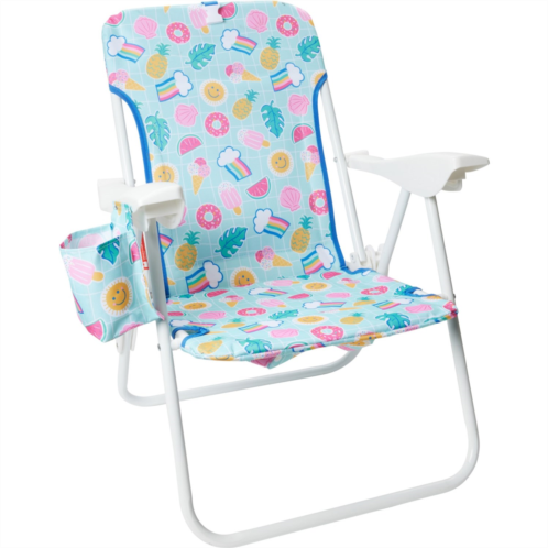 C&C California Beach Patches Adjustable Folding Beach Chair (For Boys and Girls)