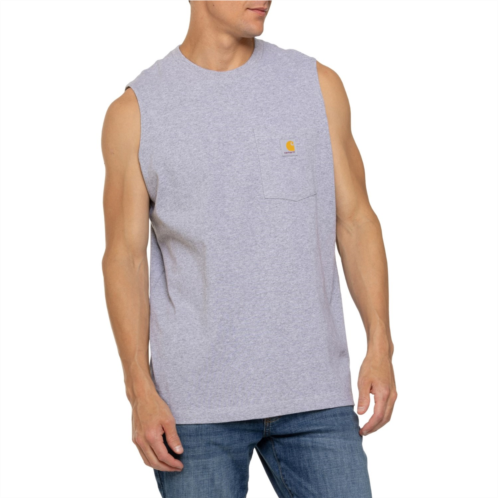 Carhartt 100374 Relaxed Fit Heavyweight Pocket T-Shirt - Sleeveless, Factory Seconds