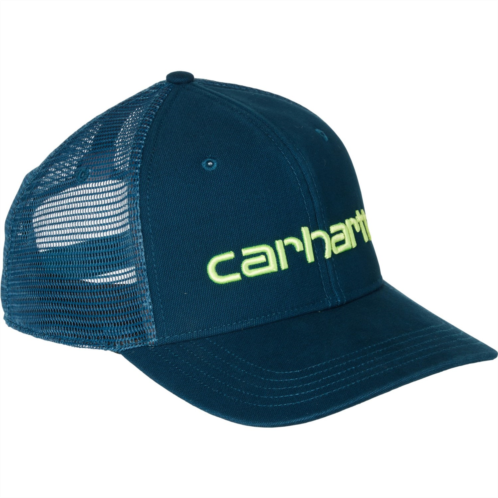 Carhartt 101195 Canvas Mesh-Back Logo Baseball Cap (For Men)