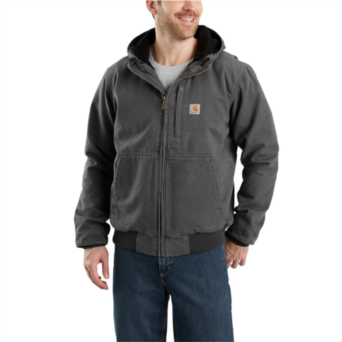 Carhartt 103371 Loose Fit Full Swing Washed Duck Active Jacket - Sherpa Lined, Factory Seconds