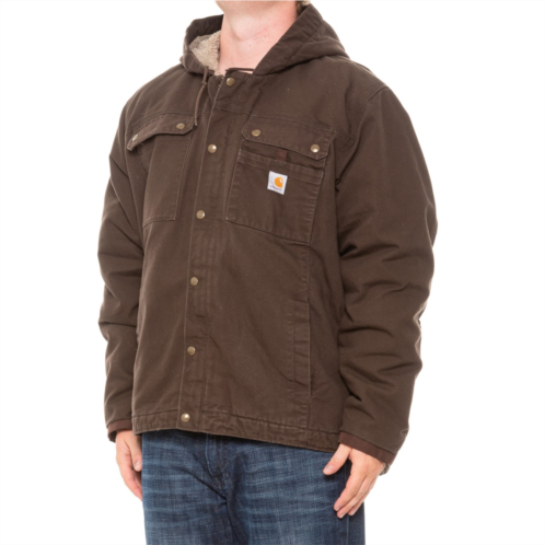 Carhartt 103826 Relaxed Fit Washed Duck Utility Jacket - Sherpa Lined, Factory Seconds