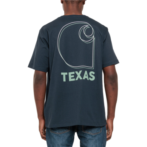 Carhartt 105768 Relaxed Fit Heavyweight Texas Graphic T-Shirt - Short Sleeve