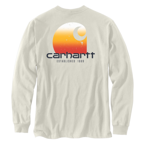 Carhartt 105952 Relaxed Fit Heavyweight Pocket T-Shirt - Long Sleeve, Factory Seconds