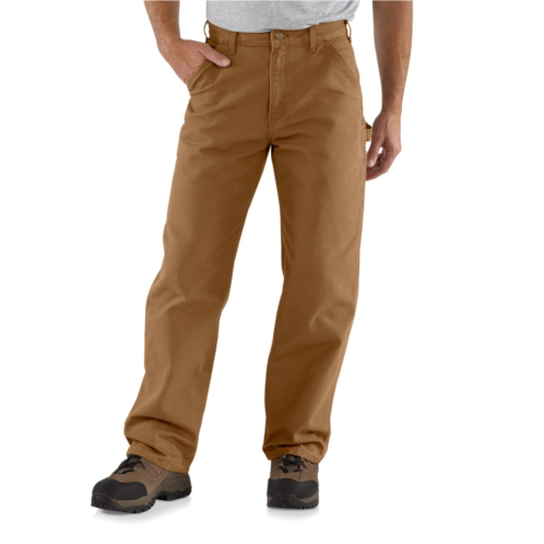 Carhartt B11 Big and Tall Washed Duck Utility Work Pants - Loose Fit, Factory Seconds