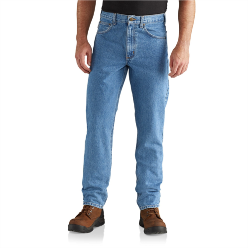 Carhartt B18 Traditional Fit 5-Pocket Tapered Jeans - Straight Leg, Factory Seconds