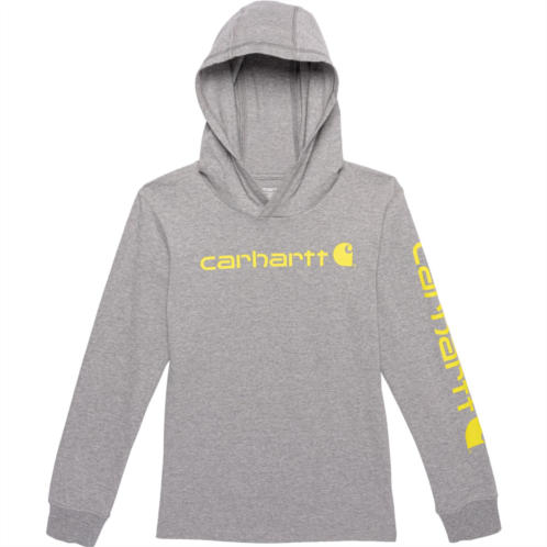 Carhartt Big Boys CA6438 Hooded Graphic T-Shirt - Long Sleeve