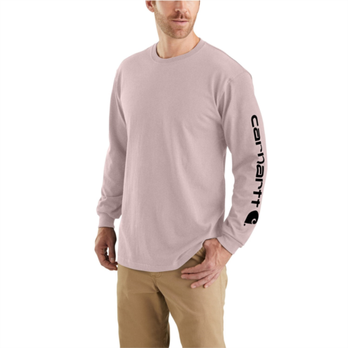 Carhartt K231 Loose Fit Heavyweight Logo Sleeve T-Shirt - Long Sleeve