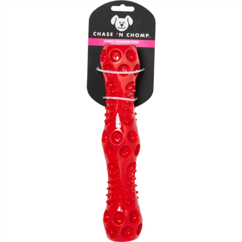 Chase   N Chomp Jumbo Squeaker Stick Dog Toy - 10.5”