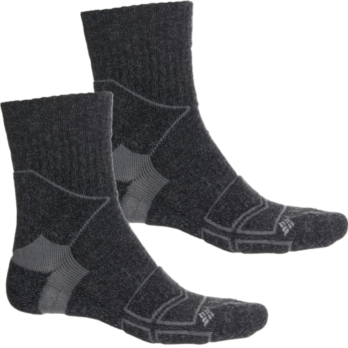 Columbia Sportswear Omni-Wick Targeted Cushion Hiking Socks - 2-Pack, Quarter Crew (For Men)