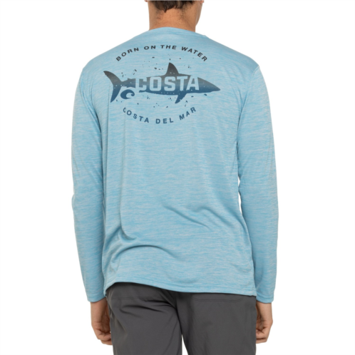 Costa Tech Slam Shark Sun Shirt - UPF 50+, Long Sleeve