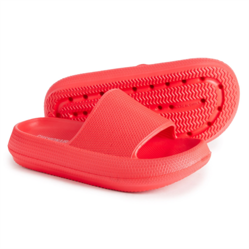 Cushionaire Boys and Girls Feather Jr. Cloud Slides - Waterproof