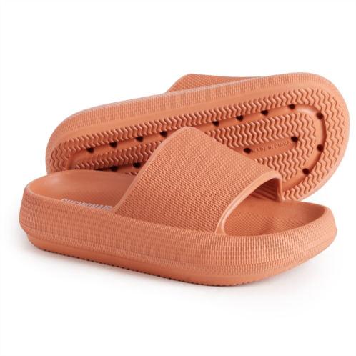 Cushionaire Boys and Girls Feather Jr. Slide Sandals