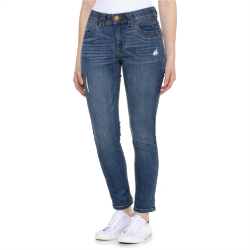 Democracy AbTechnology Destructed Freedom Ankle Skimmer Jeans - Mid Rise