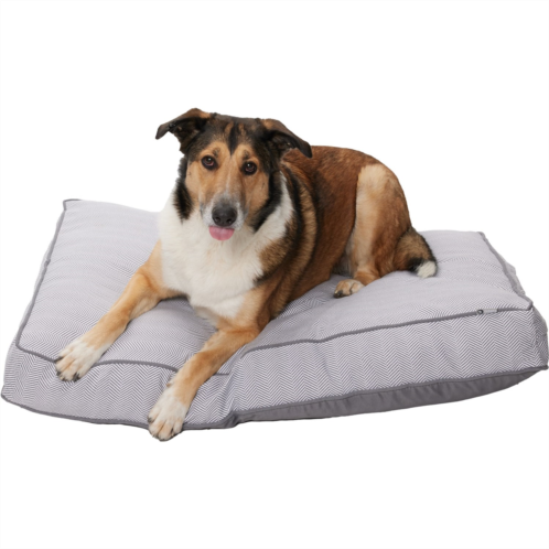 Details Herringbone Canvas Orthopedic Dog Bed - 40x28”