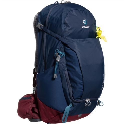 Deuter Trail PRO 30 L Backpack - Internal Frame, Midnight-Maroon