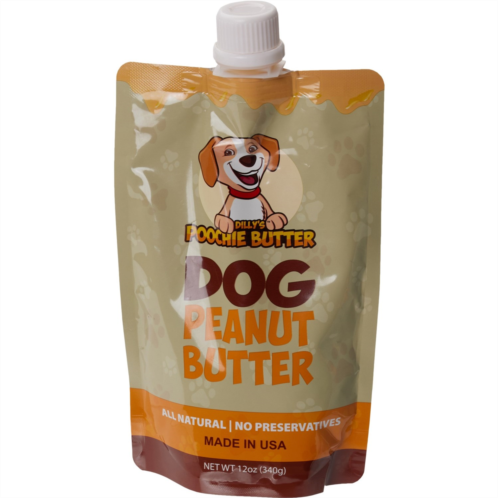 Dilly  s Poochie Butter Dog Peanut Butter Squeeze Pack - 12 oz.
