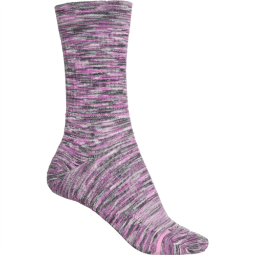 DR MOTION Space-Dye Outdoor Compression Socks - Crew (For Women)