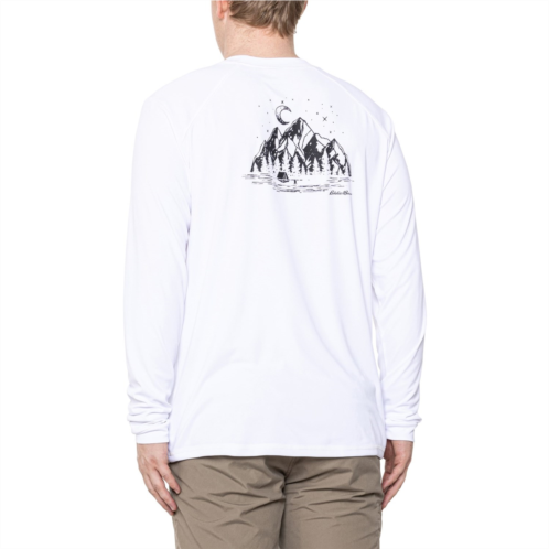 Eddie Bauer Graphic Sun Crew Neck Shirt - UPF 50, Long Sleeve