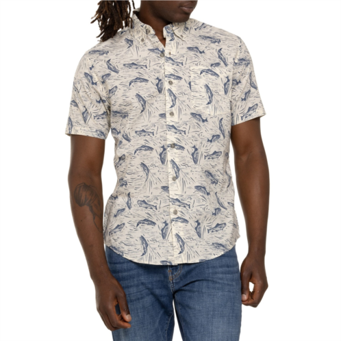 Eddie Bauer Printed Woven Shirt - Short Sleeve