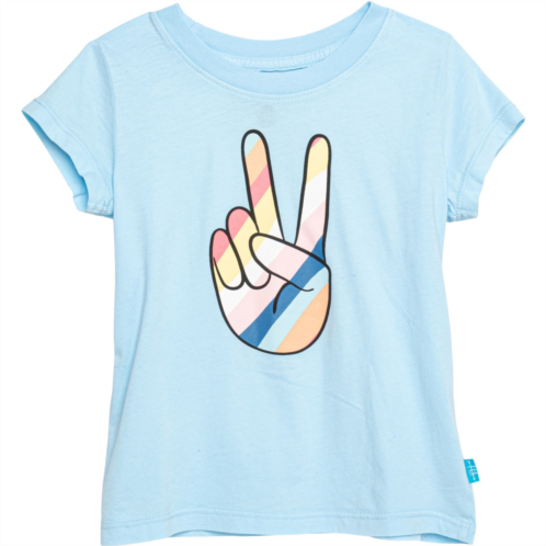 Feather 4 Arrow Girls Peace Out Everyday T-Shirt - Short Sleeve