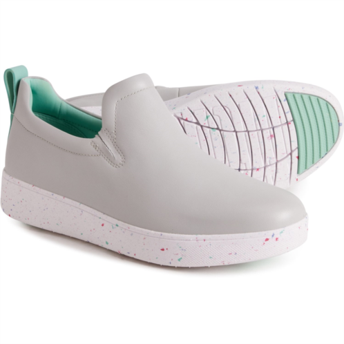 FitFlop Rally Speckle Sole Slip-On Trainer Shoes - Leather (For Women)