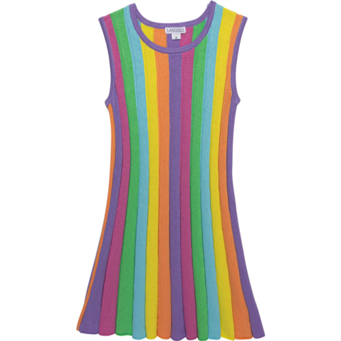 Flapdoodles Little Girls Stripe Dress - Sleeveless