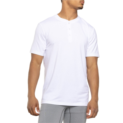 Gaiam Rejuvenate Henley Shirt - Short Sleeve