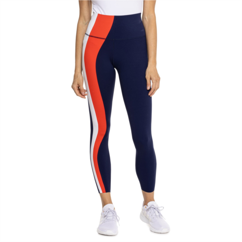 G/FORE Soft Tech Ops Striped Leggings - High Rise