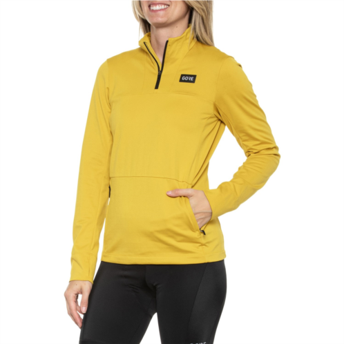 GORE WEAR Everyday Thermo Shirt - Zip Neck, Long Sleeve