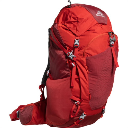 Gregory Wander 50 L Backpack - Internal Frame, Fiery Red (For Boys and Girls)