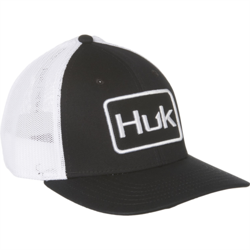 Huk Solid Stretch Trucker Hat (For Men)