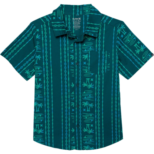 Hurley Boys Woven Button Shirt - Short Sleeve