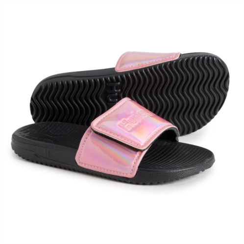 Hurley Footwear Girls Iridescent Slide Sandals