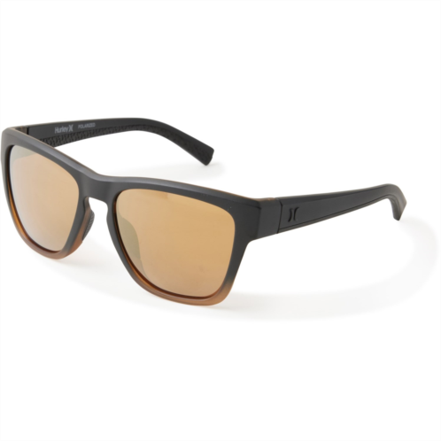 Hurley Mod Keyhole Square Sunglasses - Polarized (For Men and Women)
