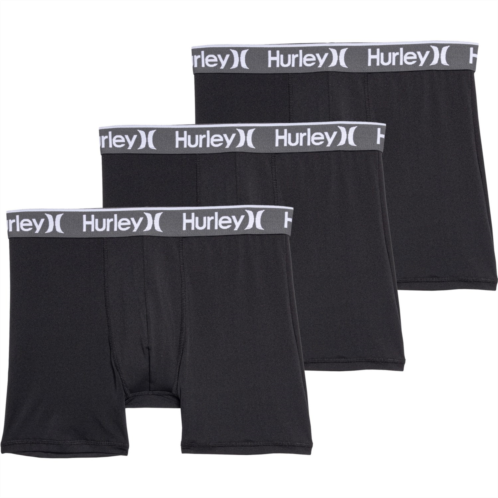Hurley Solid Regrind Boxer Briefs - 3-Pack